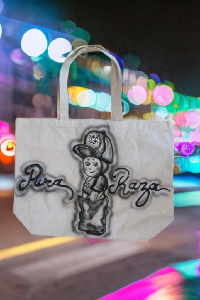 Pura Raza x Salvate Airbrushed Tote (Limited Edition)