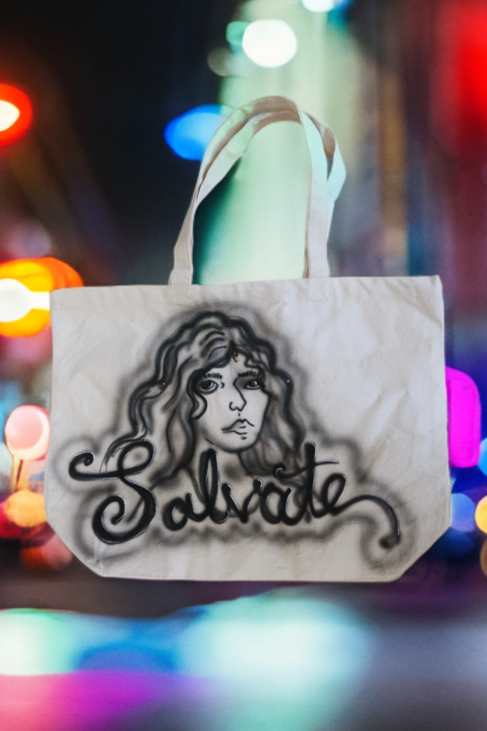 Pura Raza x Salvate Airbrushed Tote (Limited Edition)