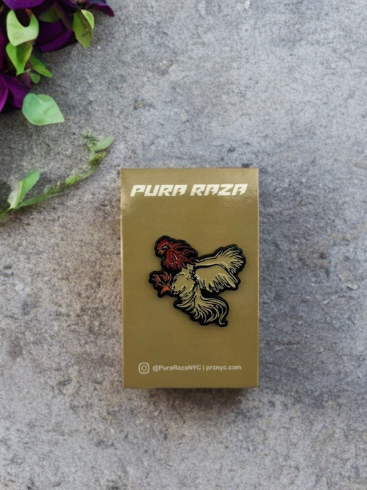 Pura Raza Rooster Enamel Pin – Limited Edition