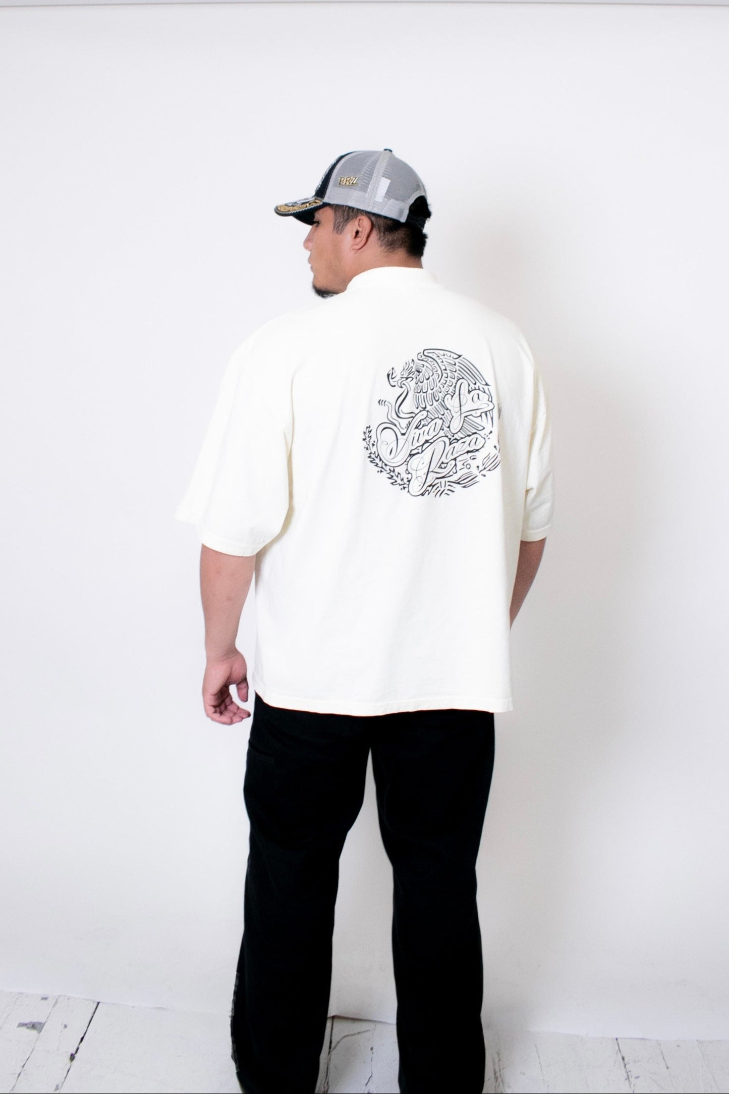 Viva La Raza Drop-Shoulder T-Shirt – Pura Raza Collection