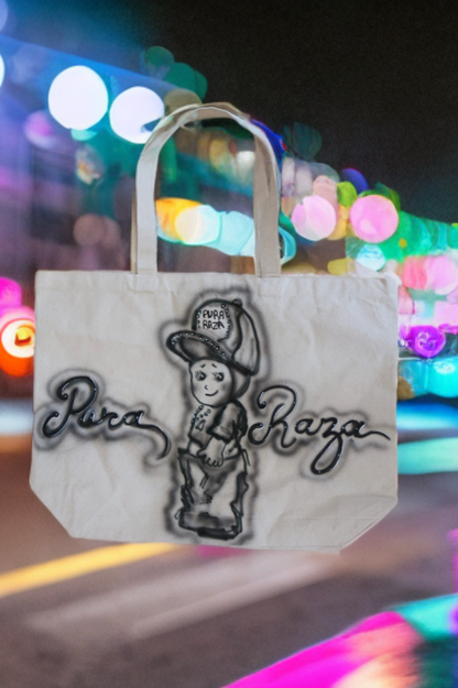 Pura Raza x Salvate Airbrushed Tote (Limited Edition)